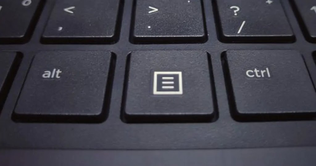 Computing Science M.4 Menu Key คือปุ่มอะไร ปุ่มที่ถูกลืมโดยผู้ใช้คอม