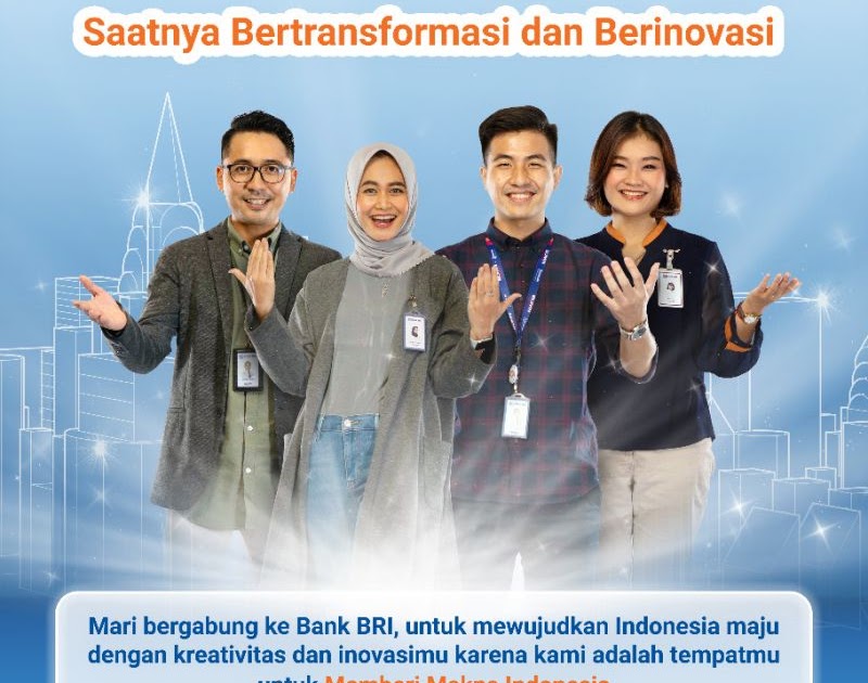 Loker Bank BRI, BRILiaN Banking Officer Program Periode 19 - 26 Januari