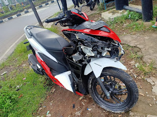 Begini Kronologi Truk Tabrak Vario di Pertigaan Ngembal Kudus 2 IMG 20210115 WA0245