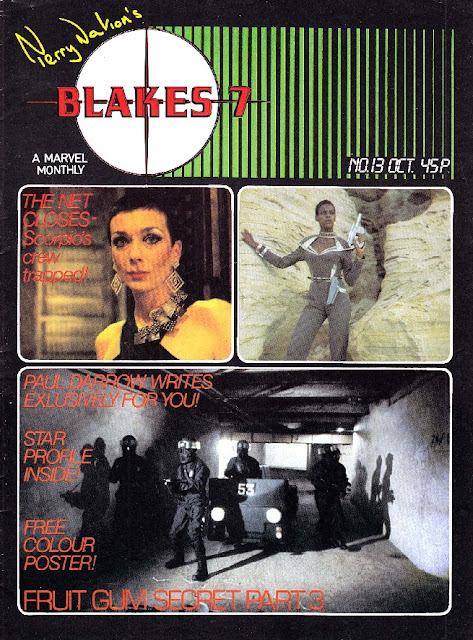 STARLOGGED - GEEK MEDIA AGAIN: 1981: BLAKE'S SEVEN MAGAZINE