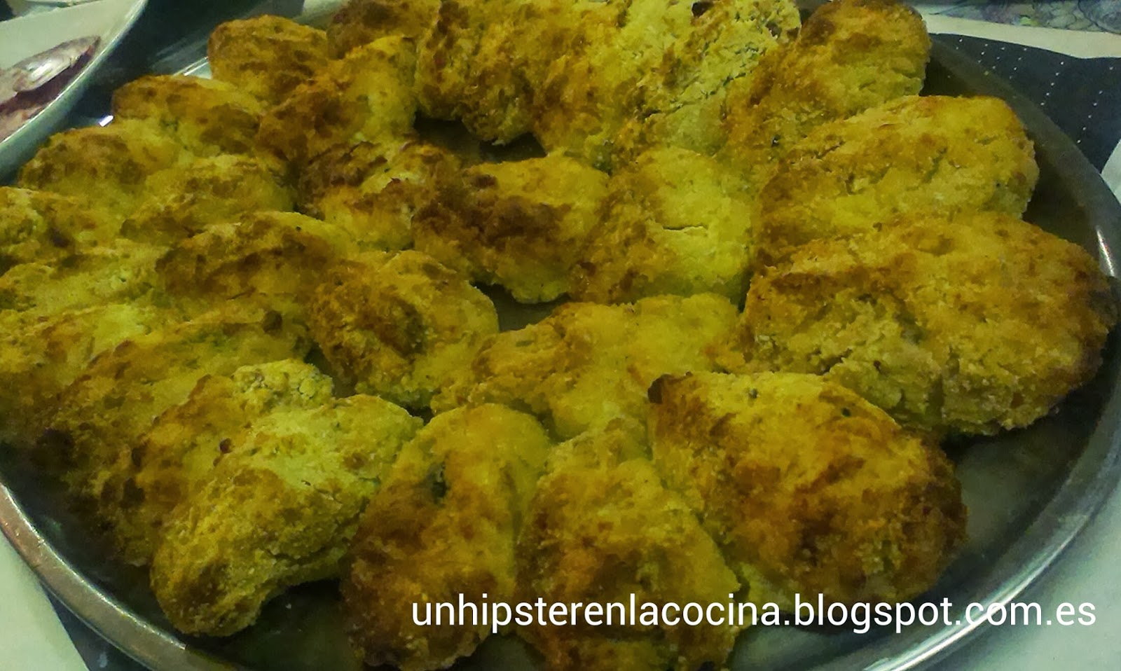 Croquetas de pollo al horno