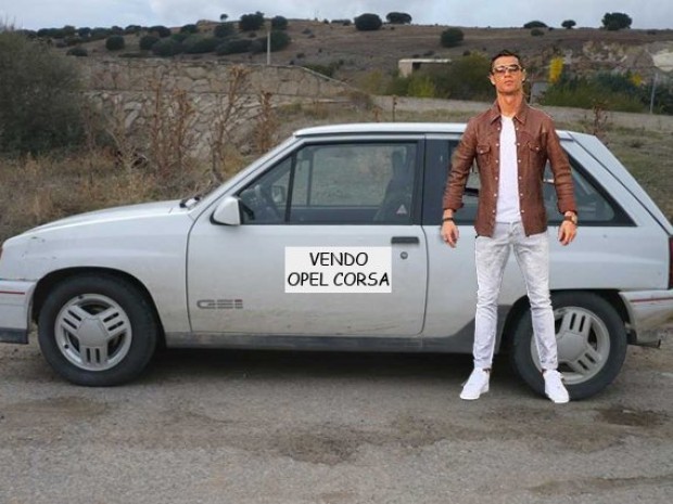 Estos fueron los mejores memes de Cristiano Ronaldo frente a su nuevo carro 14767278639669