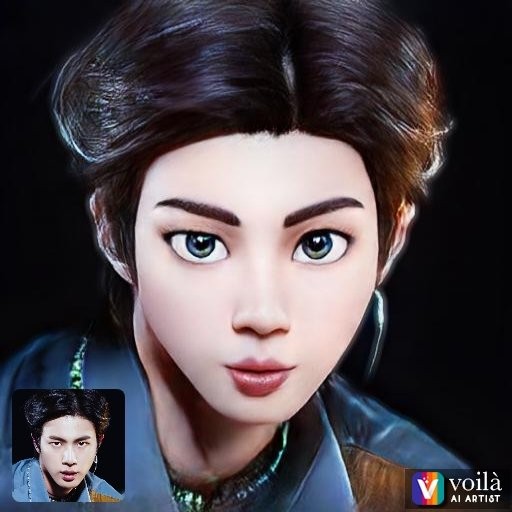 نسخة صور ديزني للعضو جين الأكثر انتشار بين صور Bts أنمي | شاهد الصور