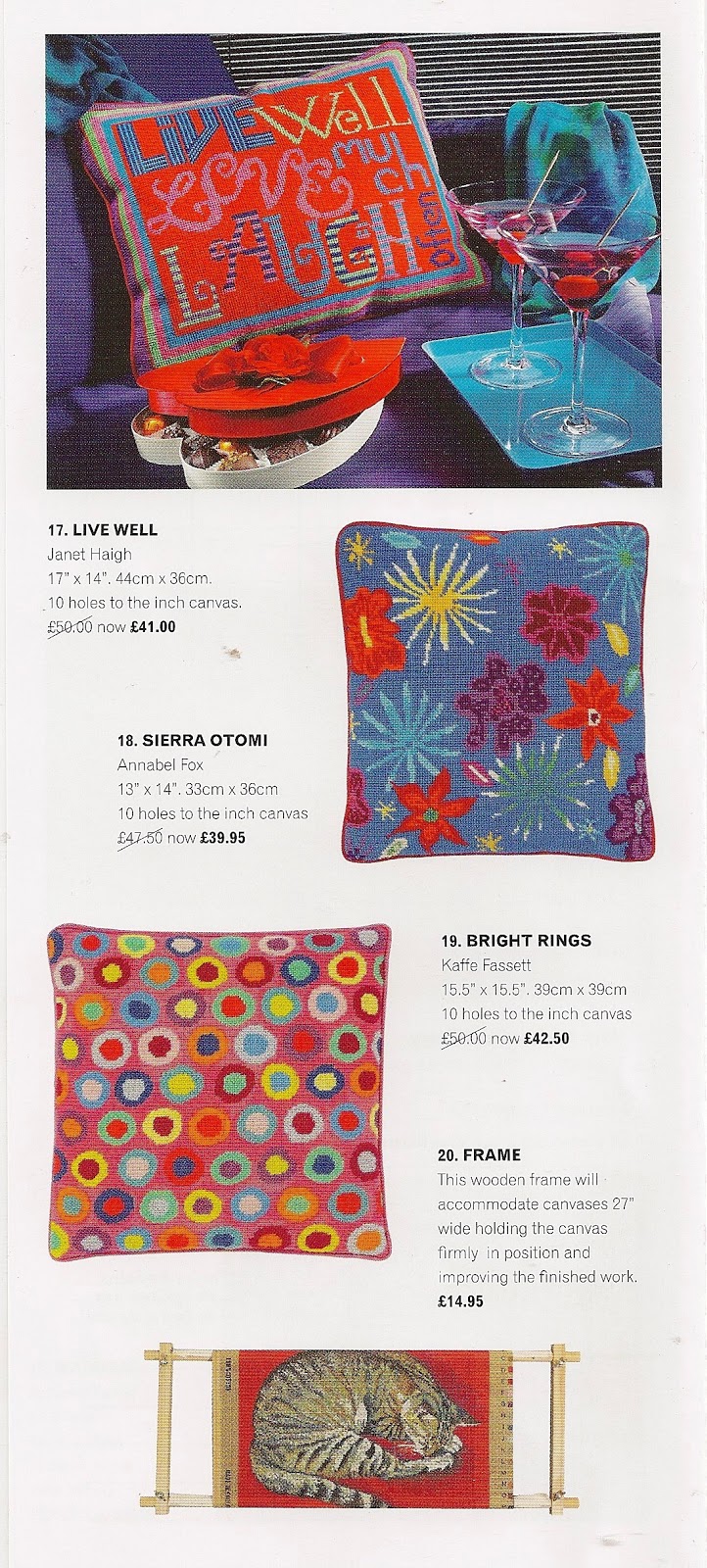 My Purple Velvet Box Full of Stuff Ehrman Tapestry Sale Catalogue