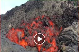 بالفيديو مشهد مرعب لجبل ينصهر بسبب بركان هاواي Volcano of Hawaii