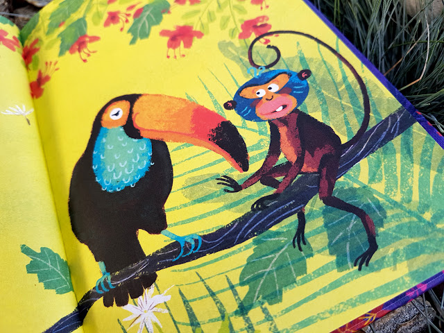 Wielka Podróż Małego Ptaszka - Małpka Wiercipiętka - Foksal - Wilga - książki dla dzieci - recenzje - blog rodzicielski