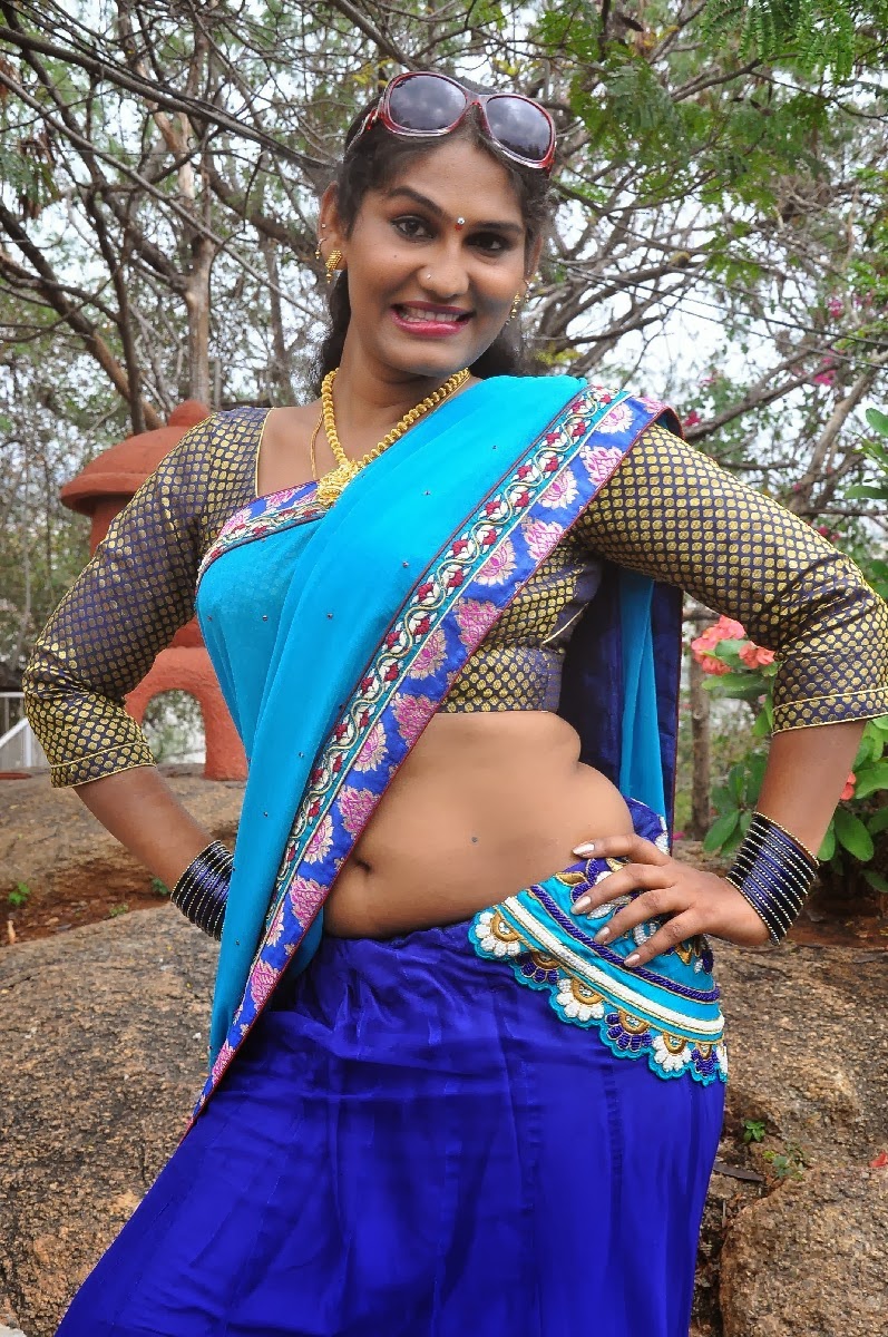 Actress Shyamala Latest Half Saree Photos Actress Saree