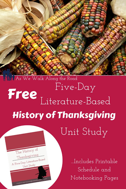 Free Thanksgiving unit study Free Thanksgiving unit study