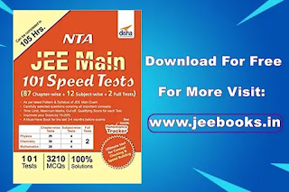 Download Disha NTA JEE Main 101 Speed Tests (87 Chapter-wise + 12 Subject-wise + 2 Full) PDF