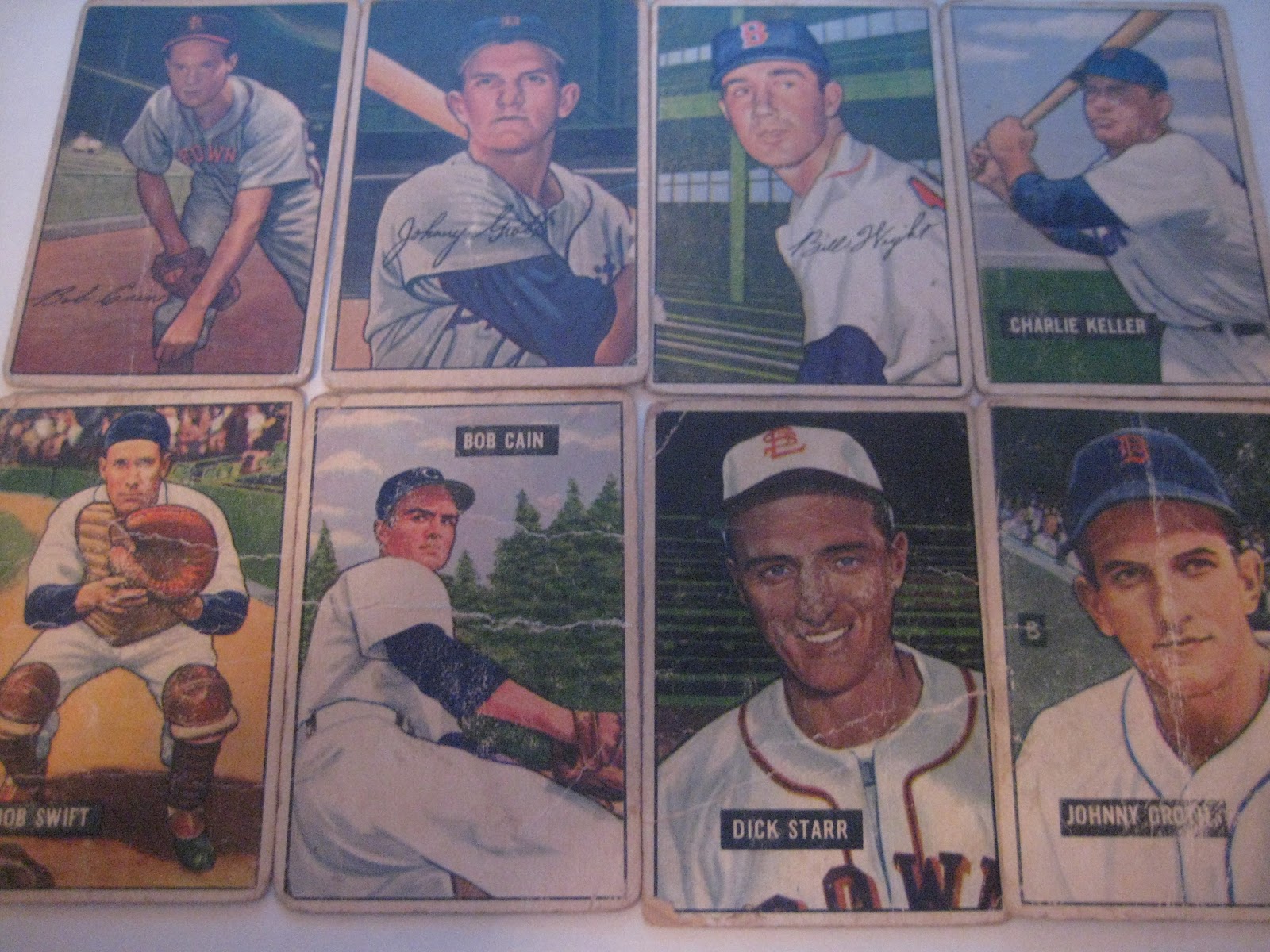 Baseball Cards Come to Life! The oldest cards in my collection