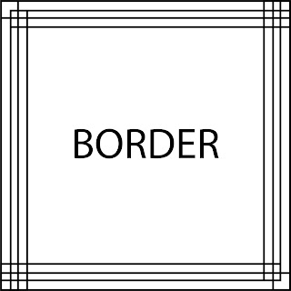 border, line makes border