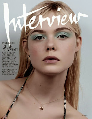 Elle Fanning Interview Magazine by Craig McDean Photoshoot