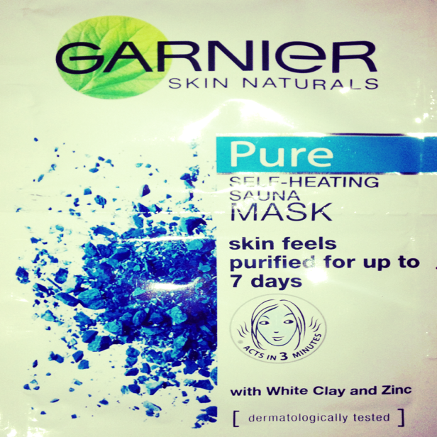 Devona Beauty. Garnier Self Heating Face Mask