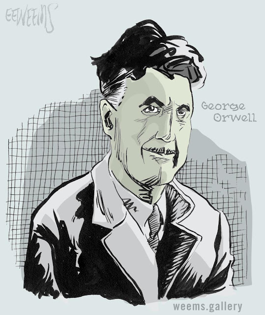 George Orwell - author of 1984 and Animal Farm
