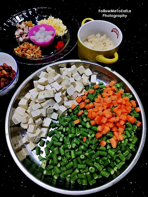 Ingredients For CHAU LUP-LUP Dish