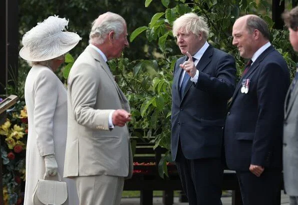 The Prince of Wales and The Duchess of Cornwall attended a national service of remembrance at the National Memorial Arboretum