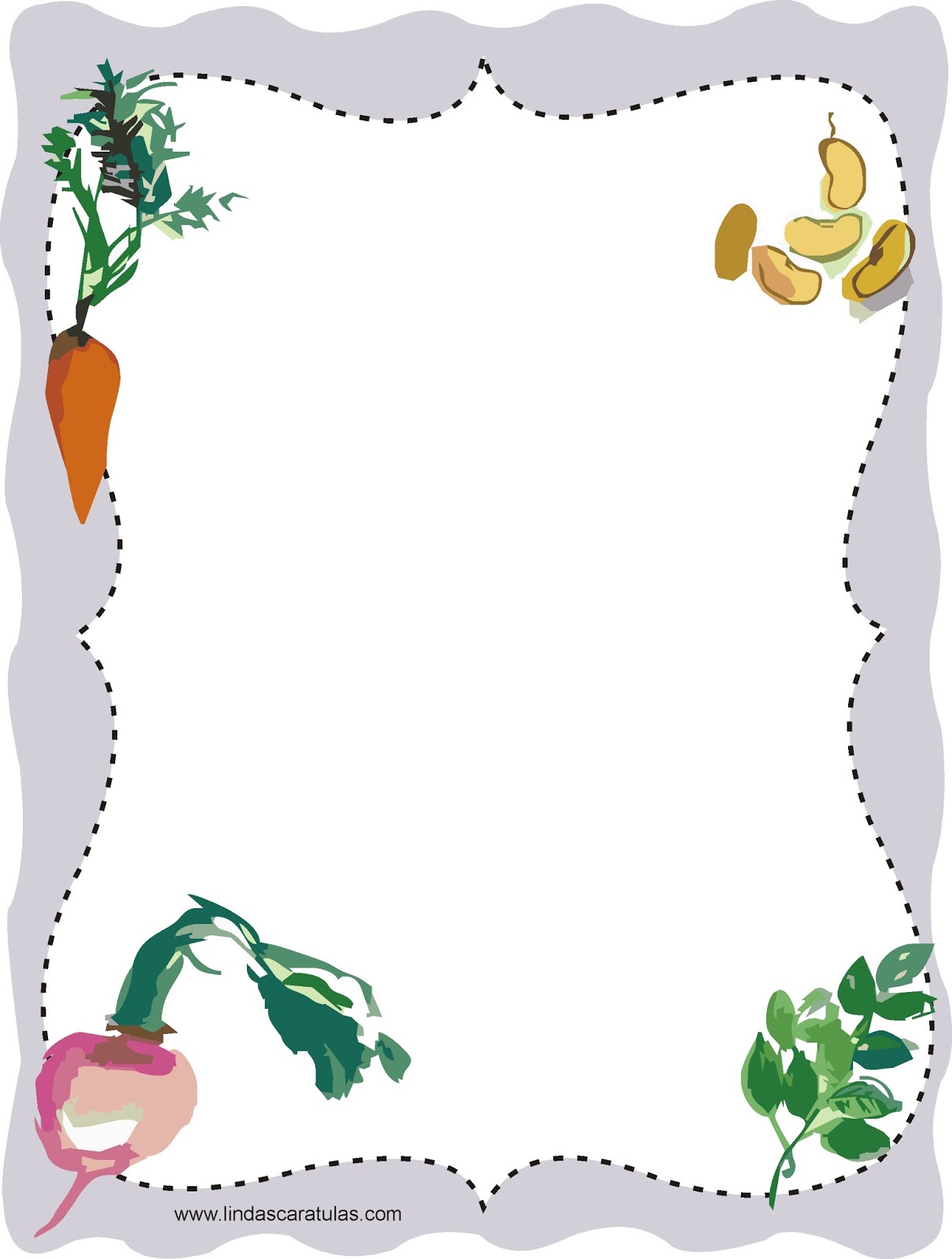 LINDAS CARATULAS: Caratulas verduras