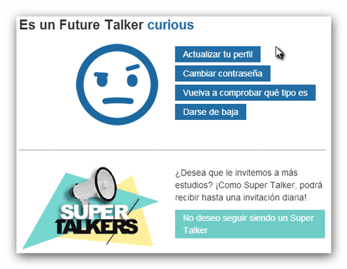 Future Talkers Registro