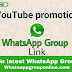 YouTube promotion WhatsApp group link : join 10000+ youtube group