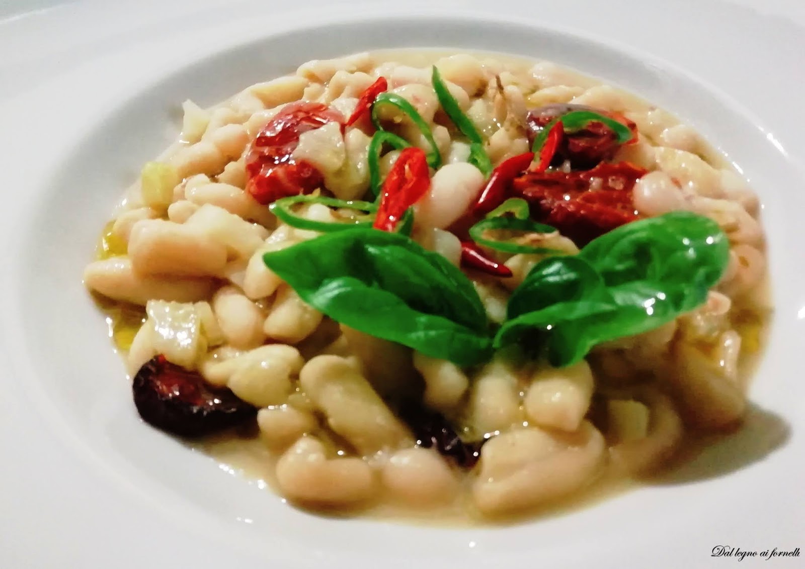 Gnocchetti di pasta fresca e cannellini al cuore di sedano con