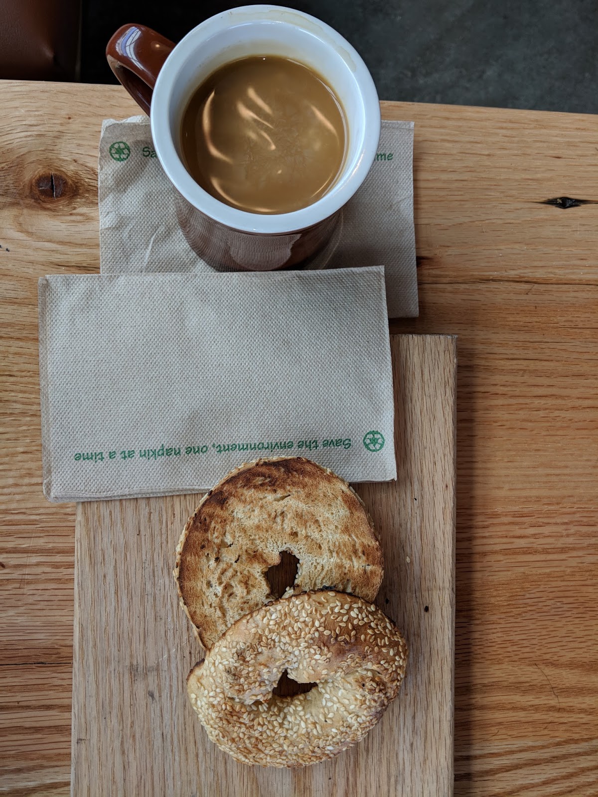 Aurora CO Woodgrain Bagels