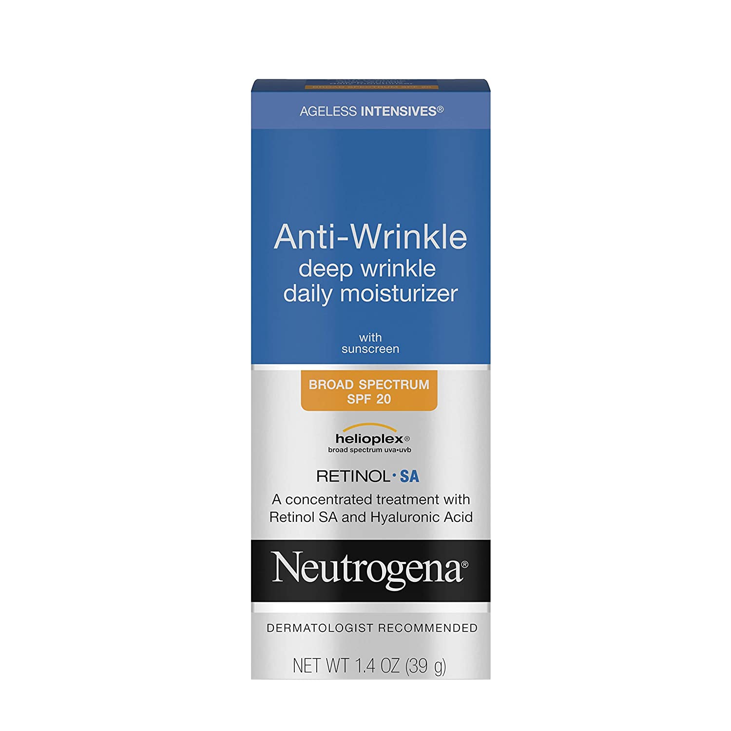 Ageless Intensives AntiWrinkle Retinol Cream, Daily Wrinkle