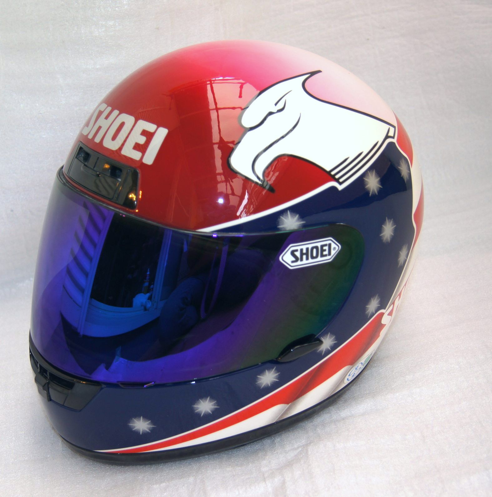 samurai‐bikers SHOEI Racing HELMET X8 John Kocinski official replica