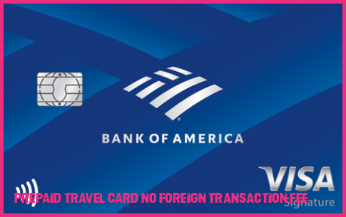 prepaid travel card no fees