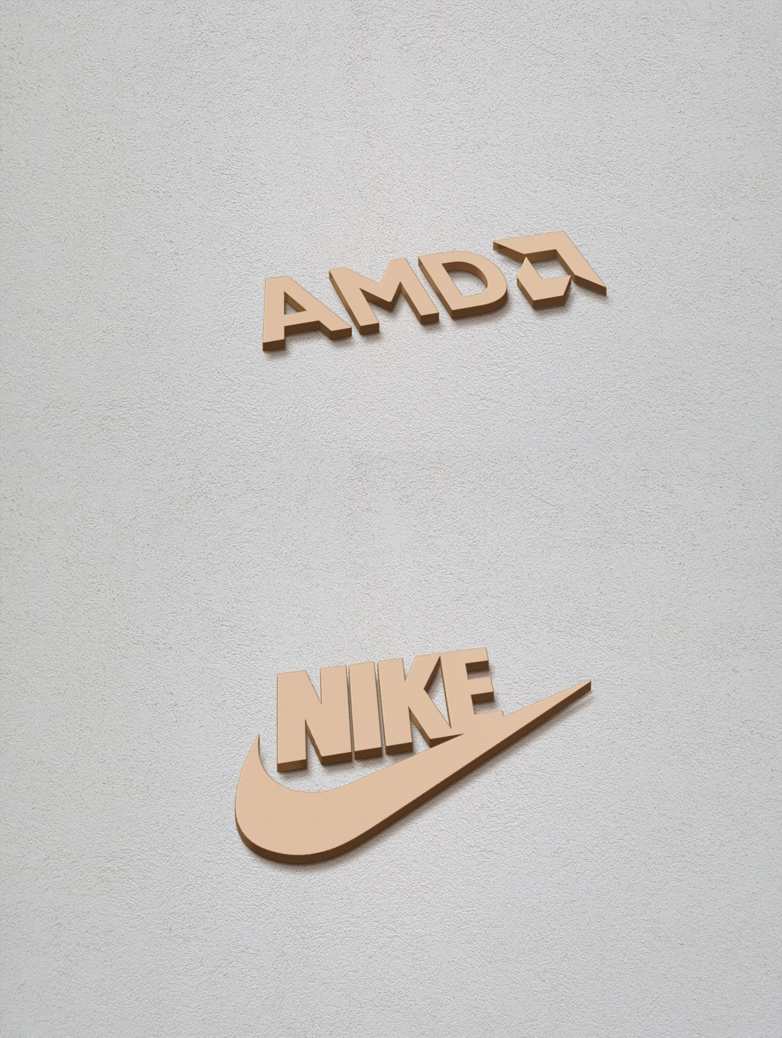 Photoshop 3D Golden Logo Mockup 2 Photoshop 3D Golden Logo Mockup Download