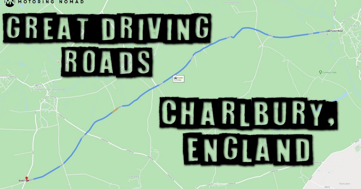 Great Driving Roads B4437 from Charlbury Motoring Nomad