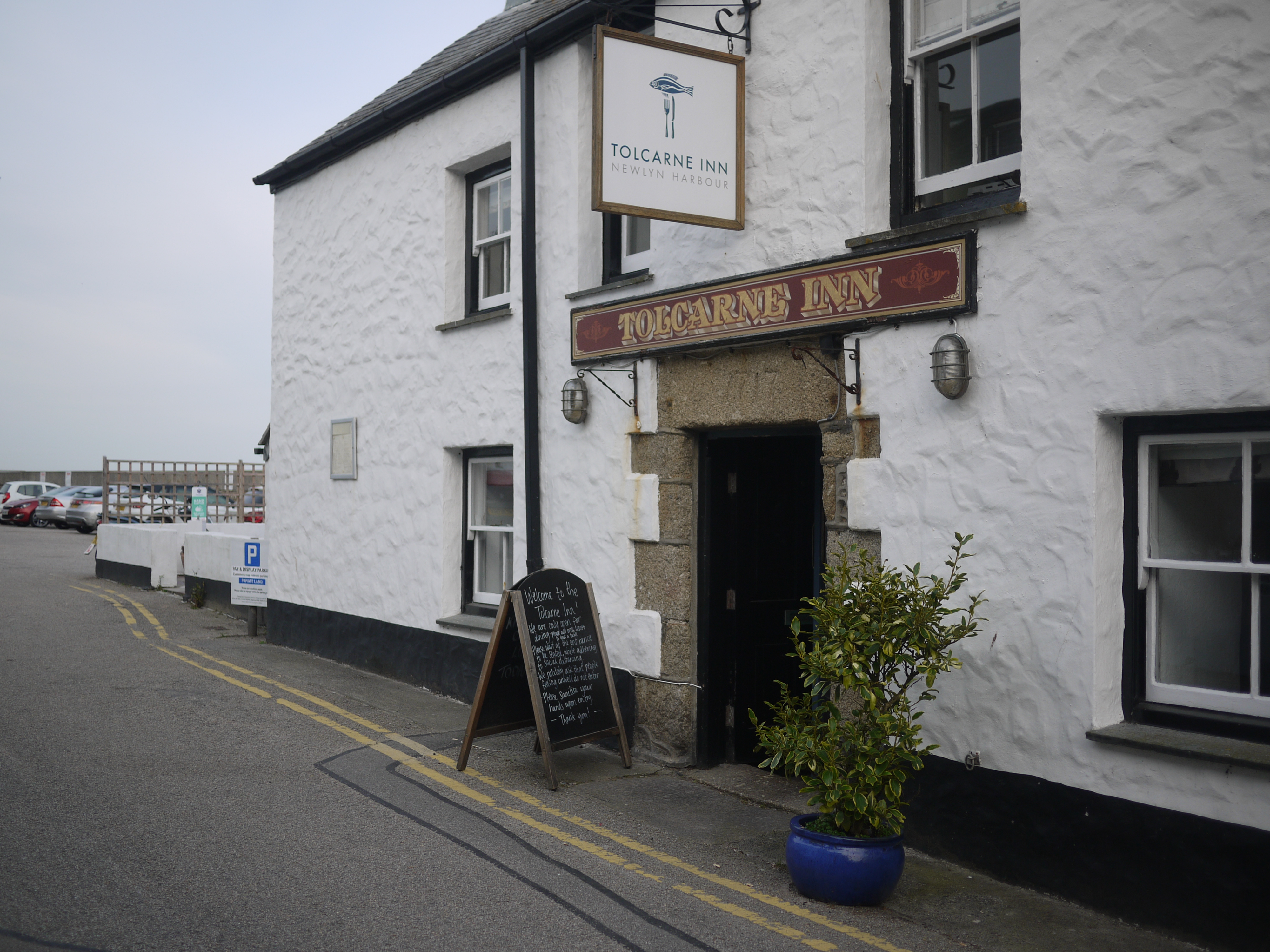 Cheese and Biscuits The Tolcarne Inn, Newlyn
