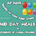 AP Mid Day Meal (MDM) Guidelines For Supply of Colorful Eggs To Students