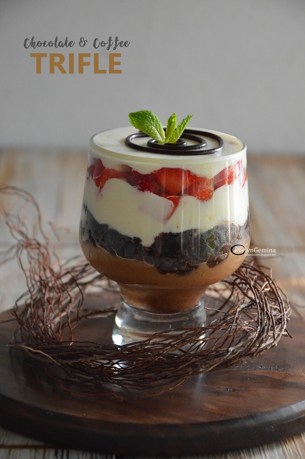 CHOCOLATE & COFFEE TRIFLE