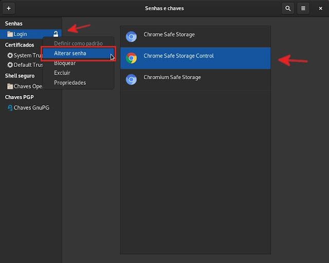 Chrome solicitando senha ao iniciar, como resolver? 3 senha-do-chaveiro-seahorse