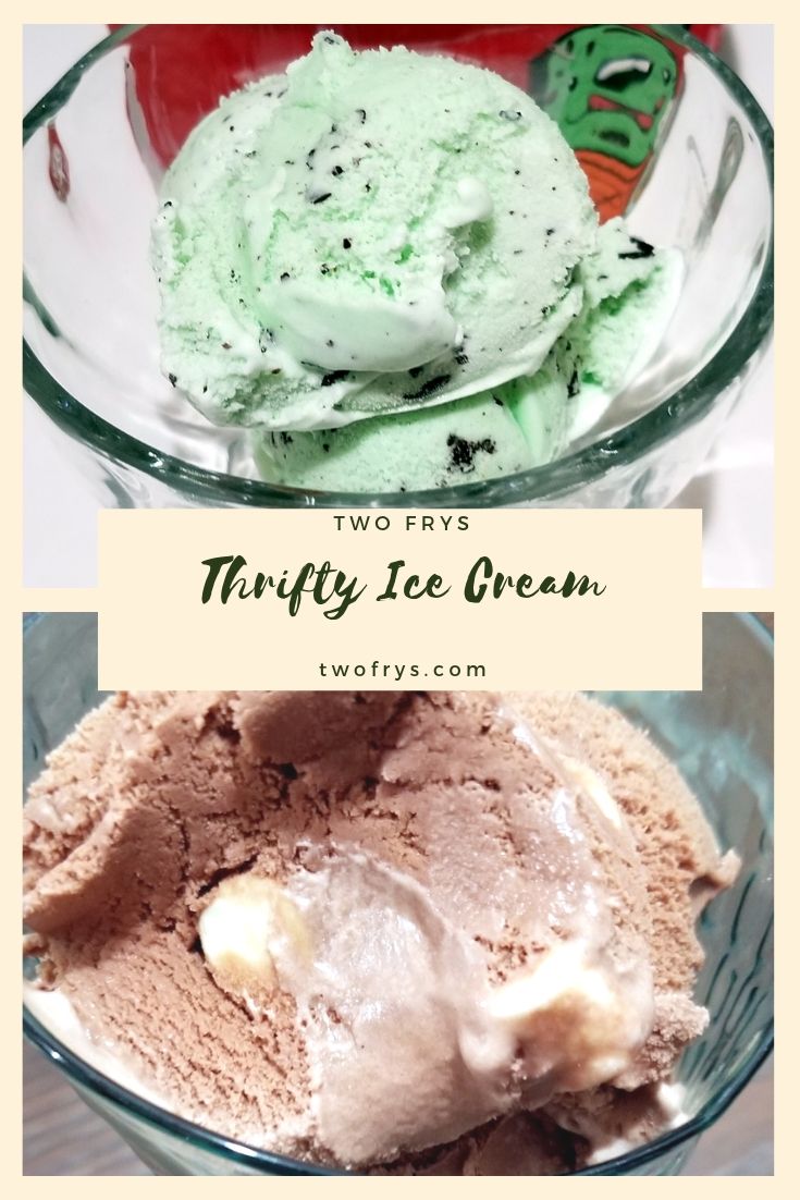 Two Frys Thrifty Ice Cream