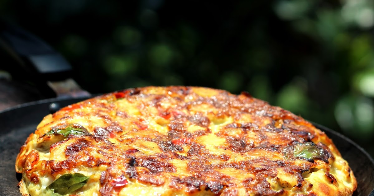 Happiness on a Plate Vegetable Spanish Omelette