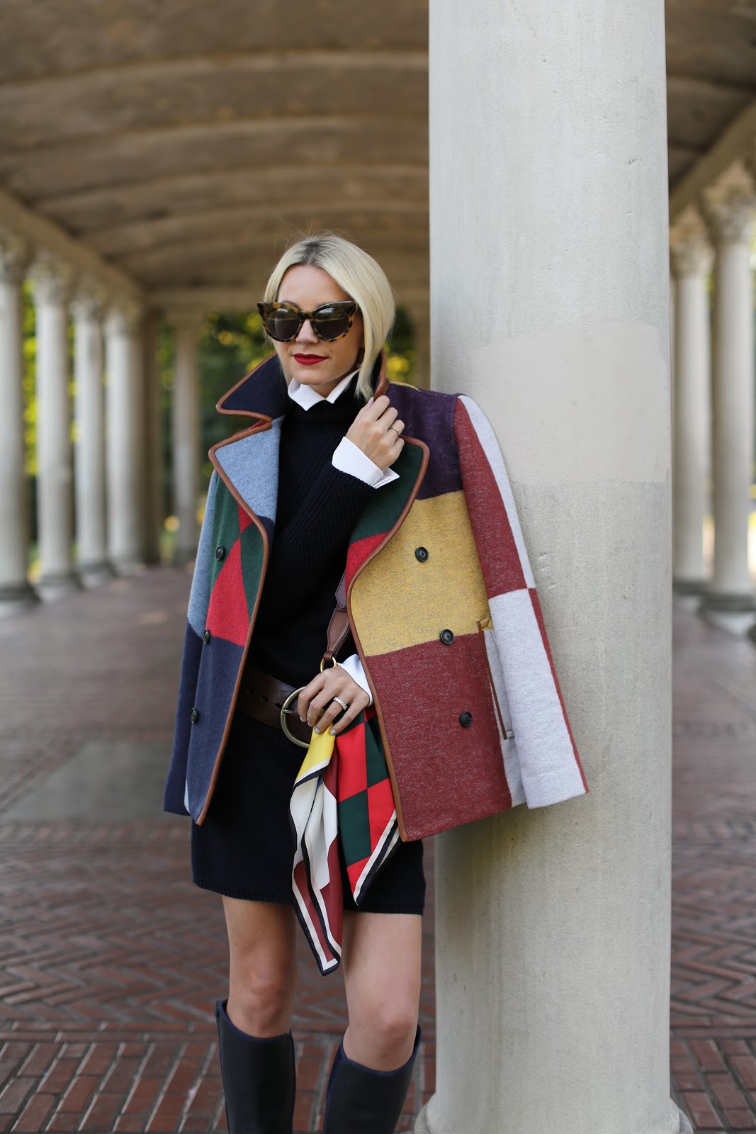 tory burch brodie tunic dress