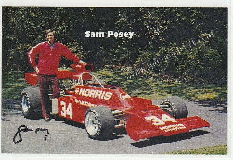 AutographsF1 Sam POSEY