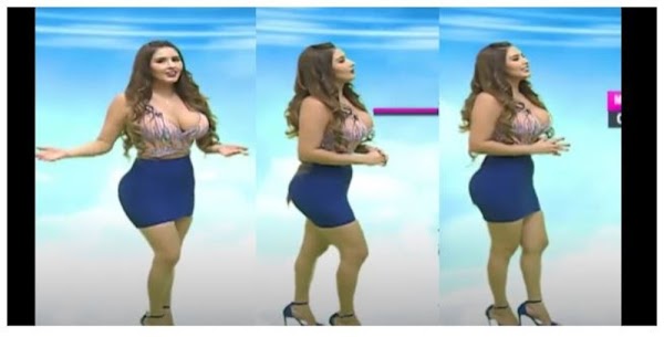 Patricia Peña la chica del clima que compite con Yanet Garcia "Solo le falta el bigote" le dicen usuarios Patricia Peña la chica del clima que compite con Yanet Garcia "Solo le falta el bigote" le dicen usuarios