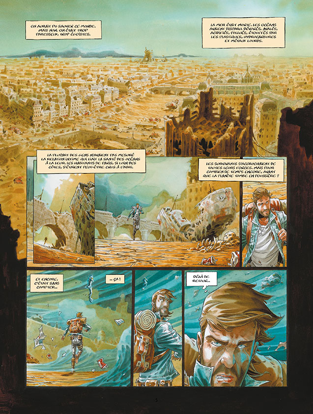 La Baleine Blanche des mers mortes de Aurélie Wellenstein et Olivier G