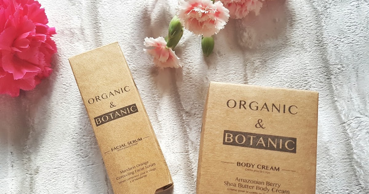 Review Organic & Botanic Skin care The Life Of A Glasgow Girl