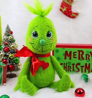 PATRON GRATIS EL GRINCH AMIGURUMI 47396