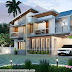 Contemporary mix style 4 BHK house 2400 sq.ft