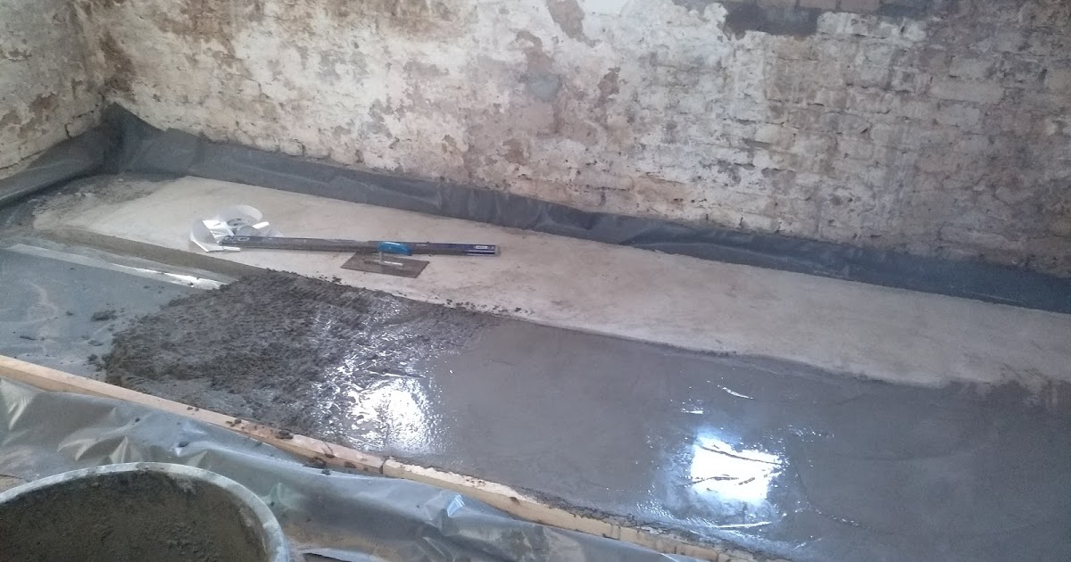 Howto: Kellerboden betonieren & Fazit nach zwei Jahren ~ nicbec.com