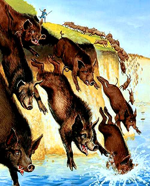 Biblical Reflections for Students: Mark 5:1-20 Jesus frees us from our sins