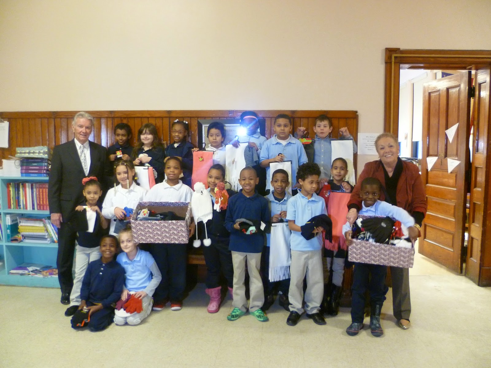 Registry News Register Ashe Visits Homer Street School