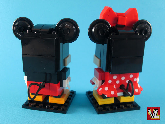 Sets LEGO BrickHeadz 41624 Mickey Mouse e 41625 Minnie Mouse
