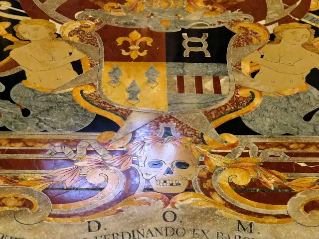 Things to do in Valletta Malta: Look for skull motifs at St. John's Co-Cathedral