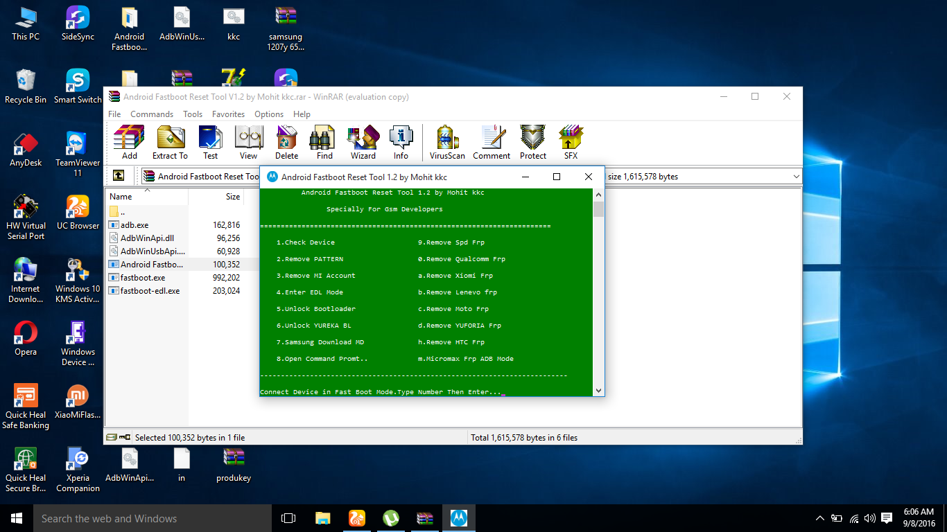 Android Fastboot Reset Tool V1.2 by Mohit kkc GsM Software
