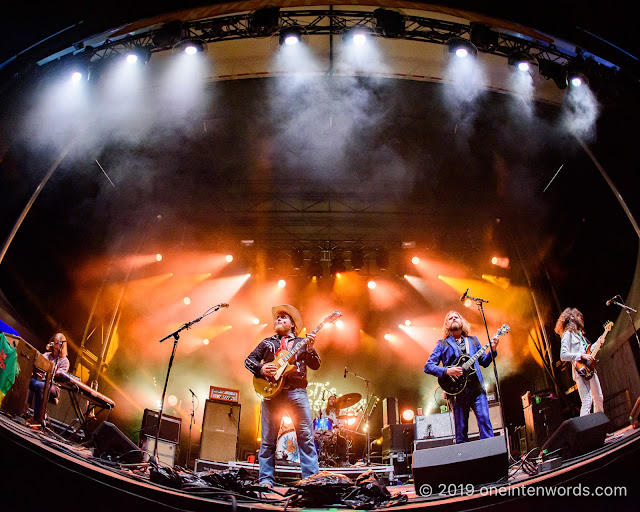 The Sheepdogs at Riverfest Elora on Friday, August 16, 2019 Photo by John Ordean at One In Ten Words oneintenwords.com toronto indie alternative live music blog concert photography pictures photos nikon d750 camera yyz photographer summer music festival guelph elora ontario